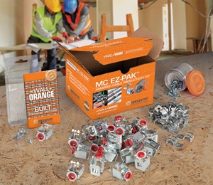 Bridgeport Fittings' MC-EZ-Pak Cable Accessory Kit