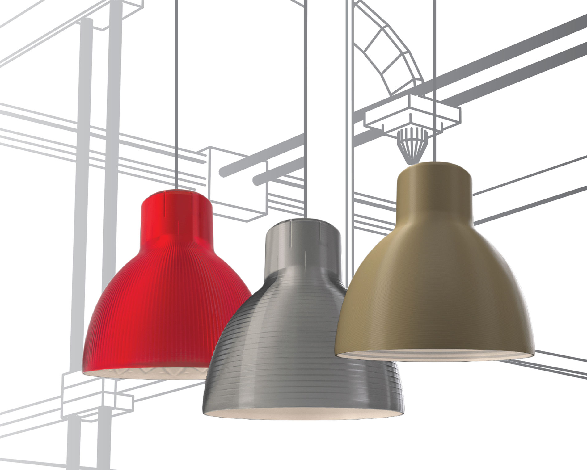 How to Use a 3D Printing Farm to Manufacture Lamps