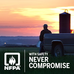 With safety, never compromise. Visit NFPA.org to learn more.