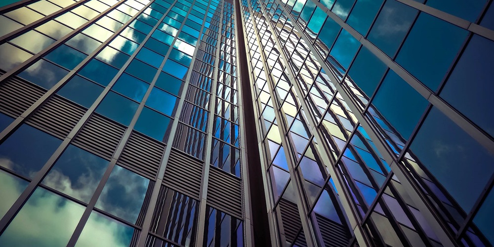 Connected buildings.