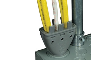Bridgeport Fittings' Mighty-Merge 630-NM2 Multiport Connector