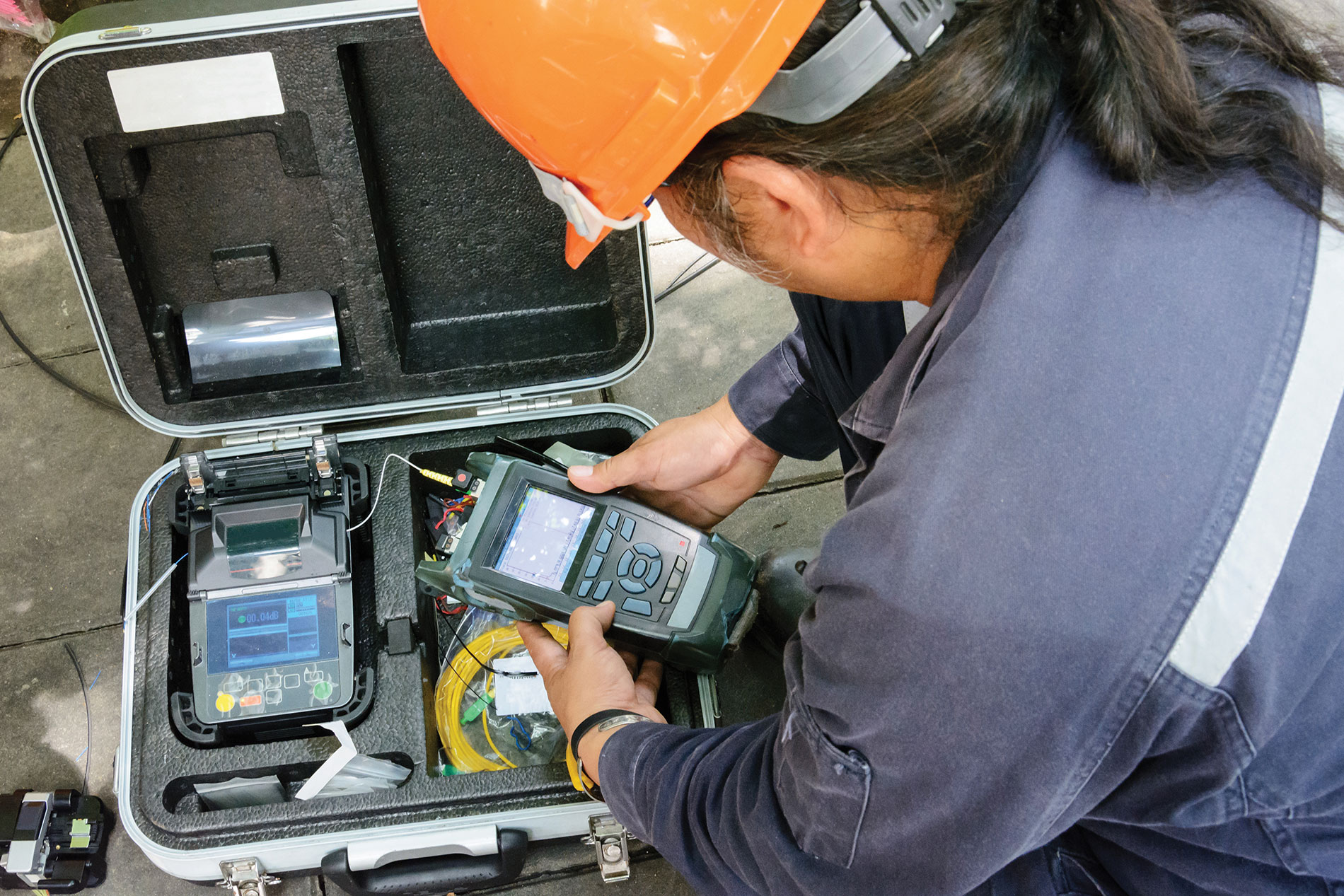 Working Prim and Proper Testing and measuring fiber optic power and