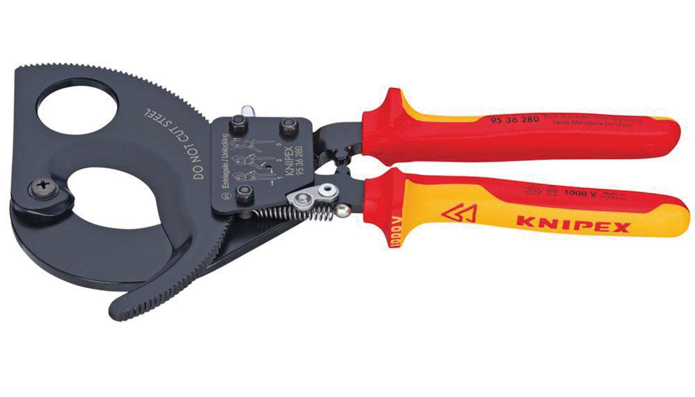 Knipex Tools' 11-In. Ratcheting Cable Cutter