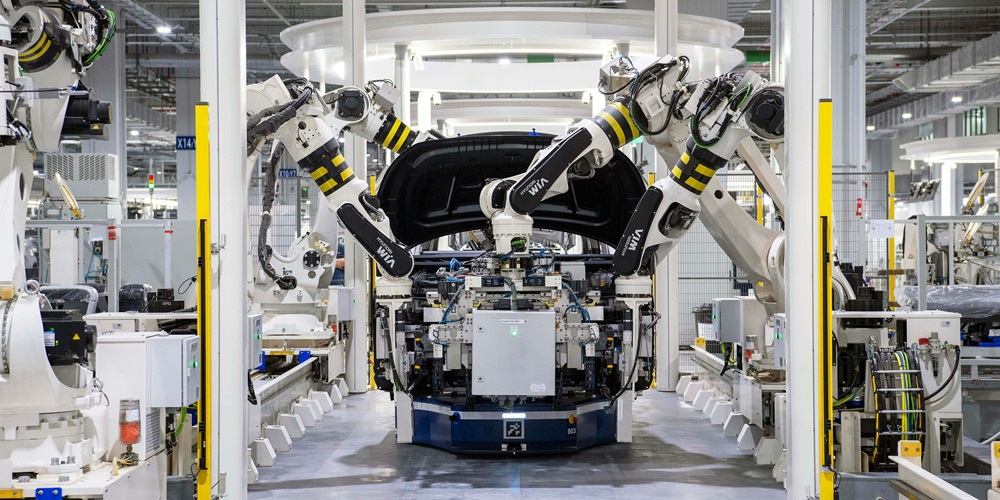 electric vehicle assembly, EV manufacturing plant