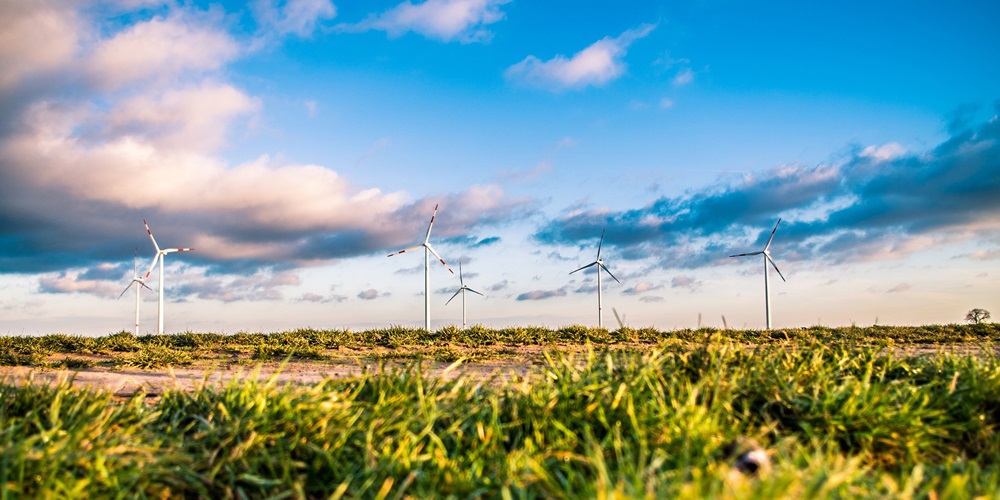 Values are in four different areas: uniform energy efficiency, peak energy efficiency, solar energy and wind energy.