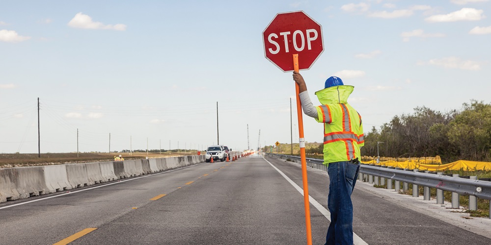 Construction Ahead Traffic Safety Work Zones Electrical Contractor
