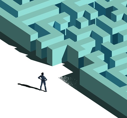 What Lies Beneath: The case of the electrical labyrinth