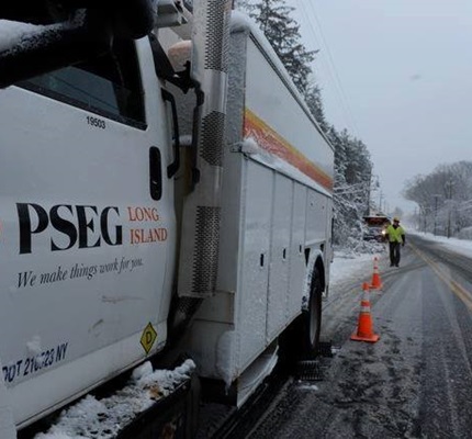 Long Island Power Quickly Restored