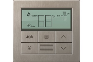 Lutron Electronics' HomeWorks QS Palladiom Thermostat