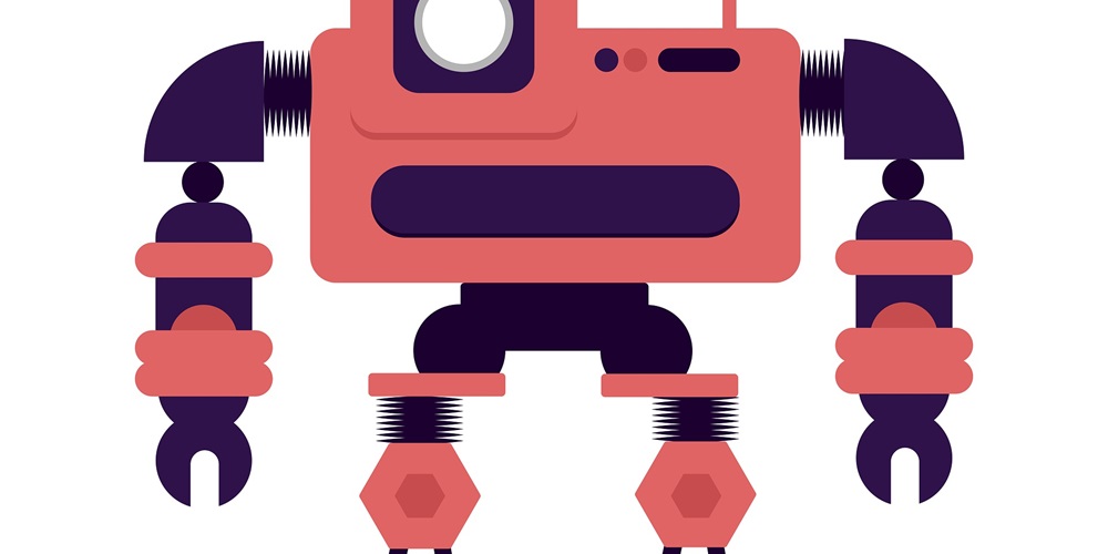 Red robot / Image by DavidRockDesign from Pixabay