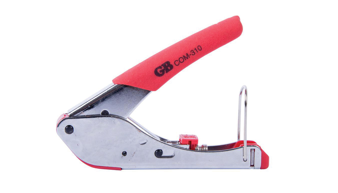 Gardner Bender's F-Type Compression Crimp Tool
