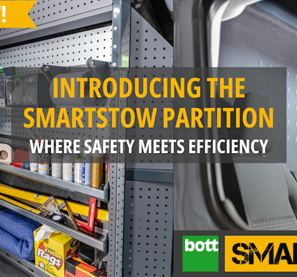 Introducing the SmartStow Partition from bott Smartvan, where safety meets efficiency