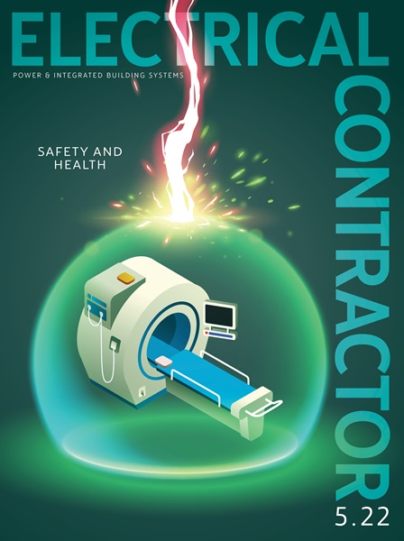 Cover of the May 2022 issue of Electrical Contractor