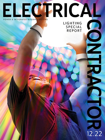 Electrical Contractor December 2022 cover