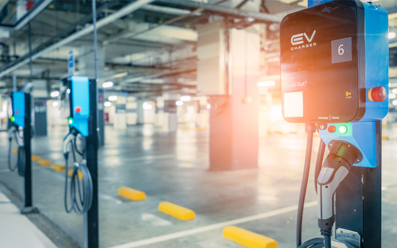 Champion Fiberglass sponsored content image - EV chargers / EV charging stations / fiberglass conduit