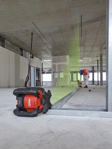 Hilti's Green Rotating Laser