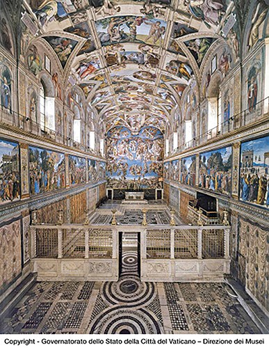 Sistine Chapel Gets A Lighting Upgrade 