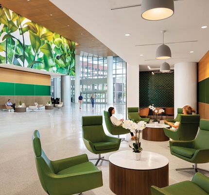 Healing and Light: Reducing stress, improving comfort in healthcare