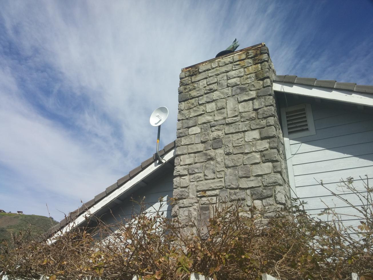 Rooftop line-of-sight Wi-Fi link