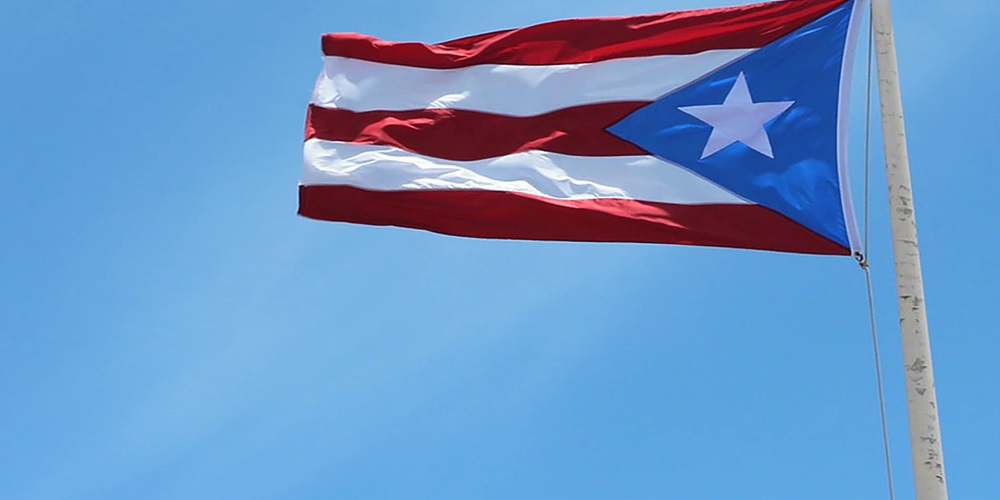 Puerto Rican flag.