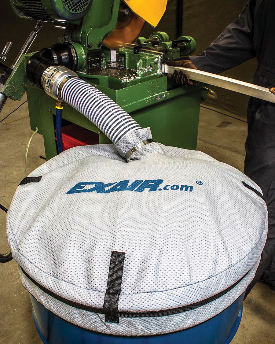 EXAIR's Fine-Mesh, Nonwoven Drum Cover