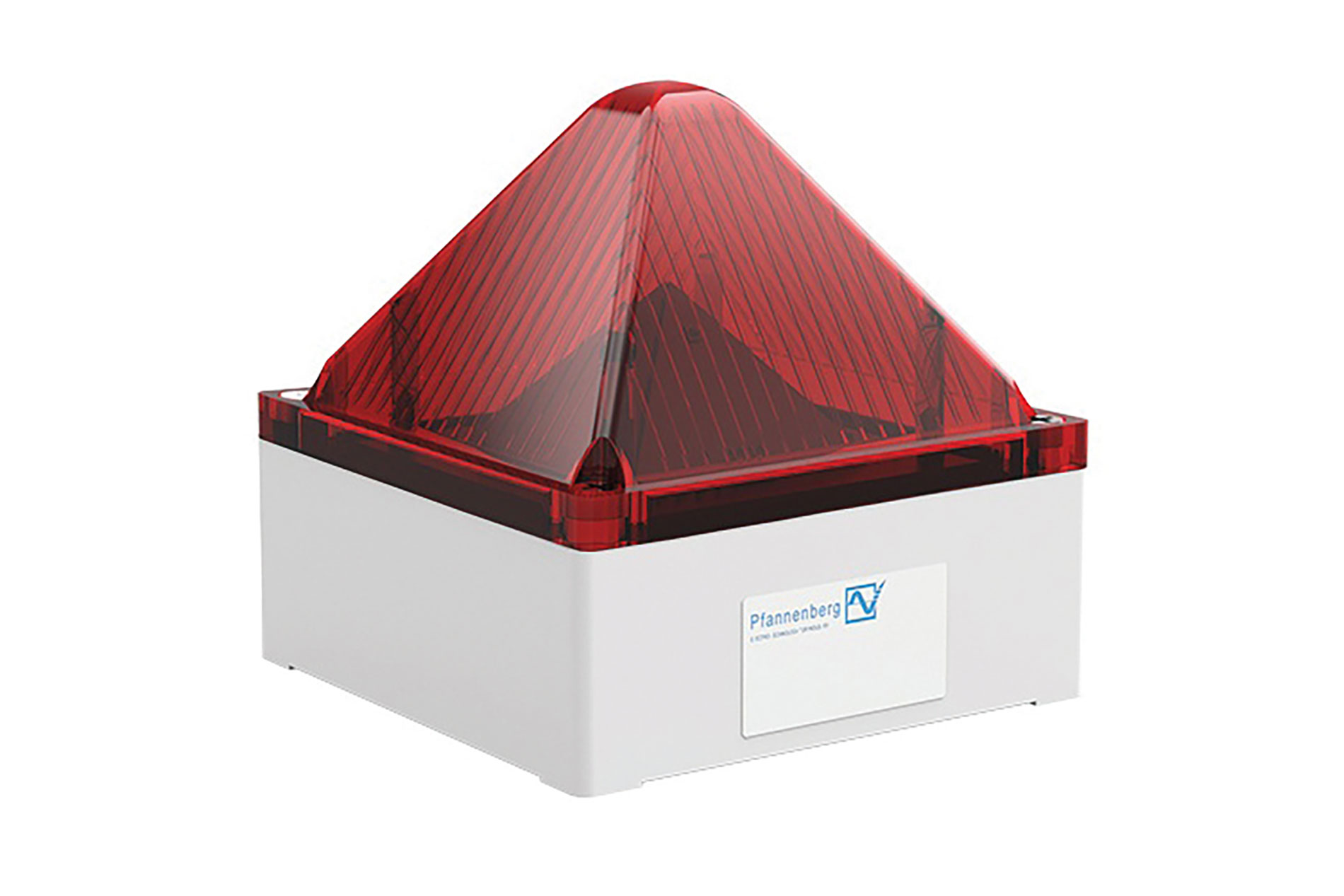 Pfannenberg’s Quadro LED-HI visual alarm device