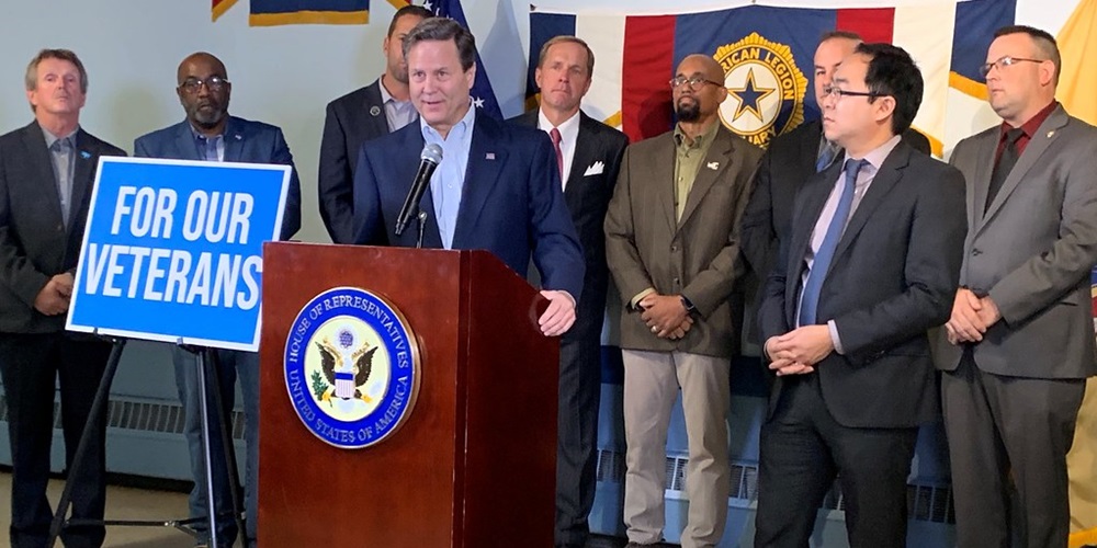 Congressmen Norcross and Kim speak about the BRAVE act.