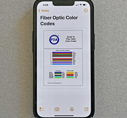 Fiber Optic References Online for Your Smartphone