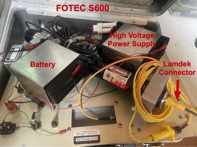 FOTEC S600 insides
