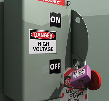 Because Electricity Kills: Control hazardous energy with proper lockout/tagout safety