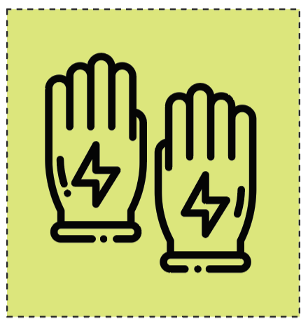 Electrical worker gloves