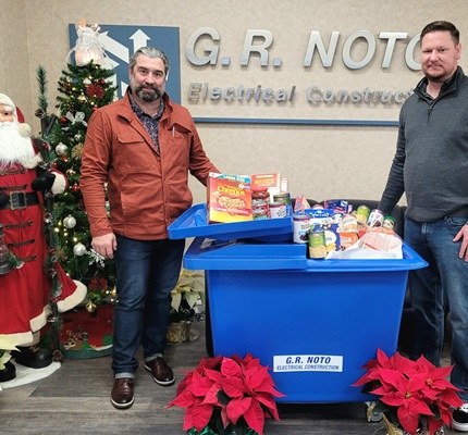 Electrical Contractors Give Back to Their Communities Over the Holidays