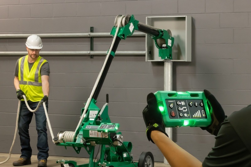 Greenlee GX10 Tugger Cable Puller Pull Connect 2