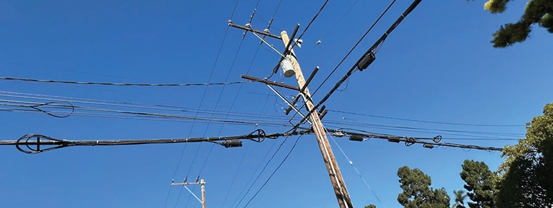 aerial fiber cable