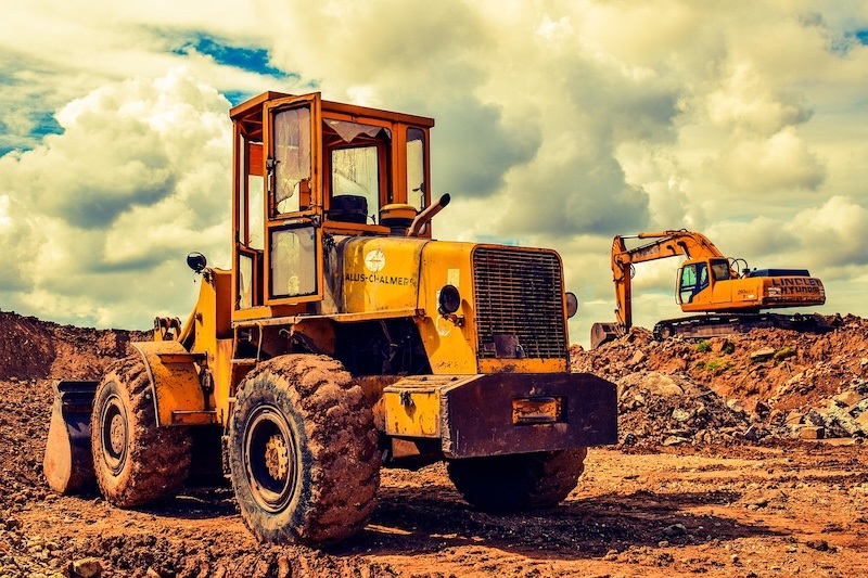Availability of heavy construction equipment like bulldozers may soon disrupt construction timelines| Image by Dimitris Vetsikas from Pixabay
