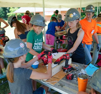 Power Girls Camp Gives Hands-on Introduction to Electrical Work