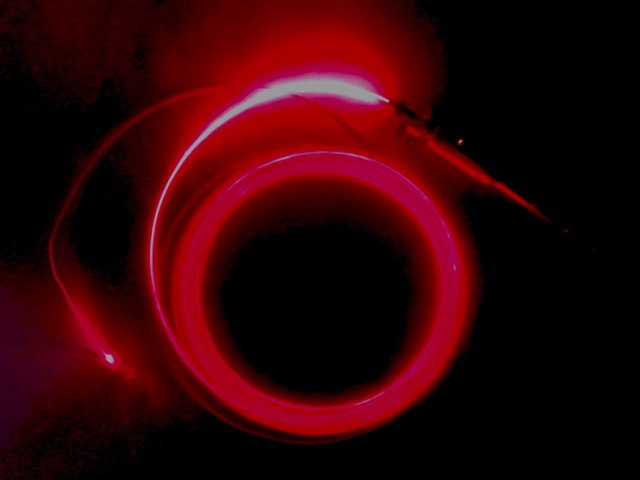 A plastic optical fiber