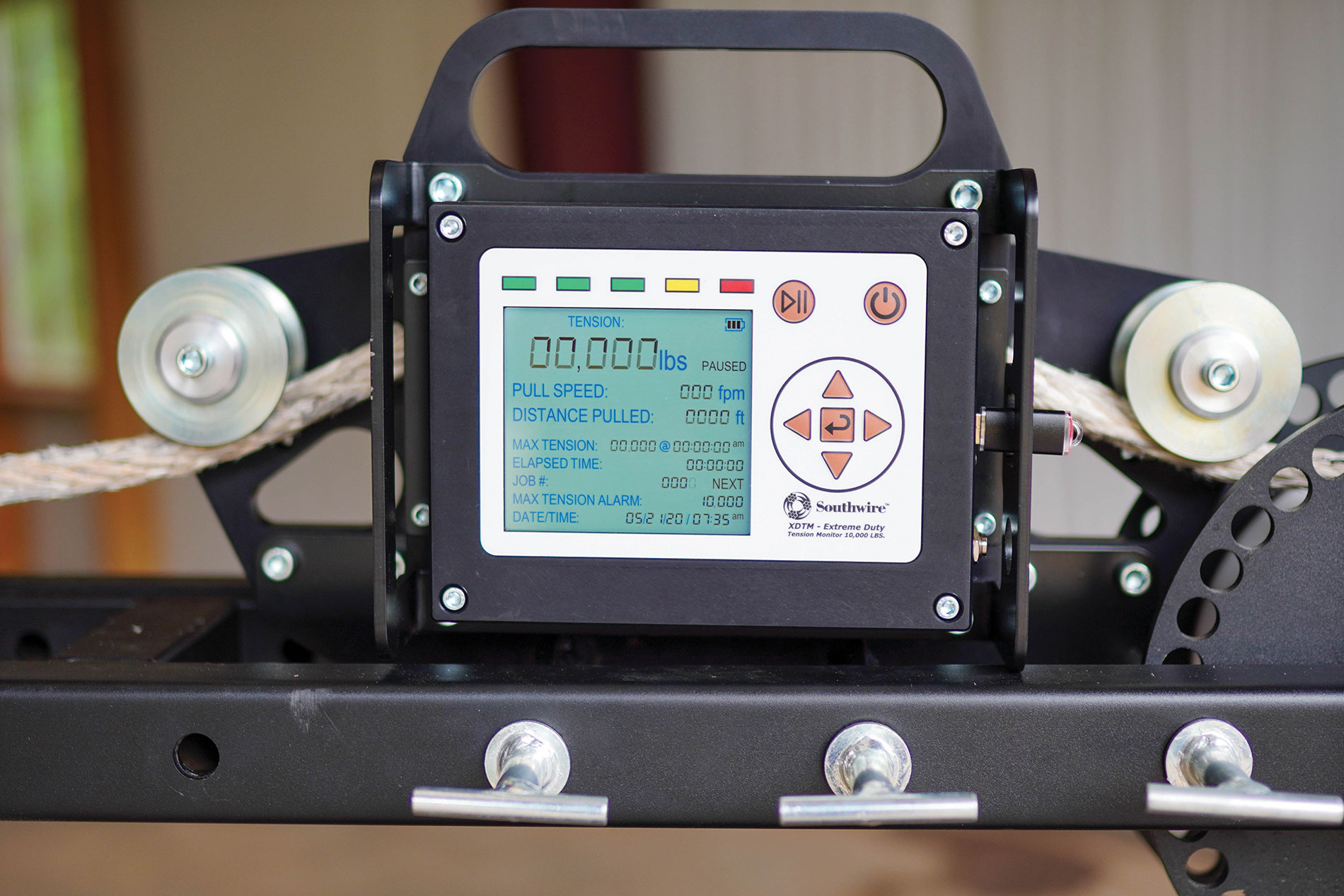 Southwire Tools cable-pulling tension monitor | www.southwiretools.com