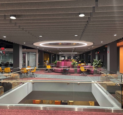 J&M Brown Co. Renovates Northeastern University’s Snell Library in Boston
