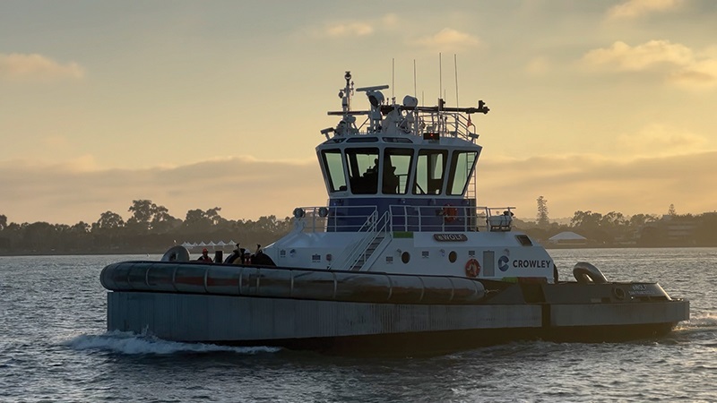 electric tugboat