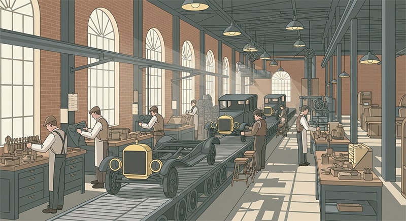 automobile assembly line