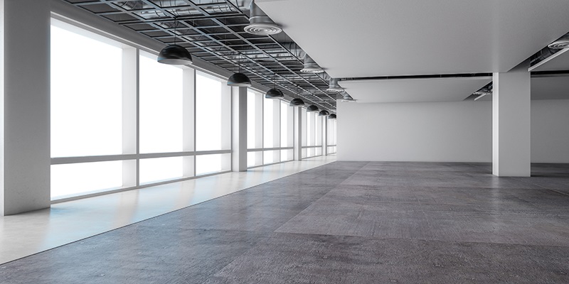 empty office buidling