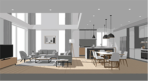 interior of a home