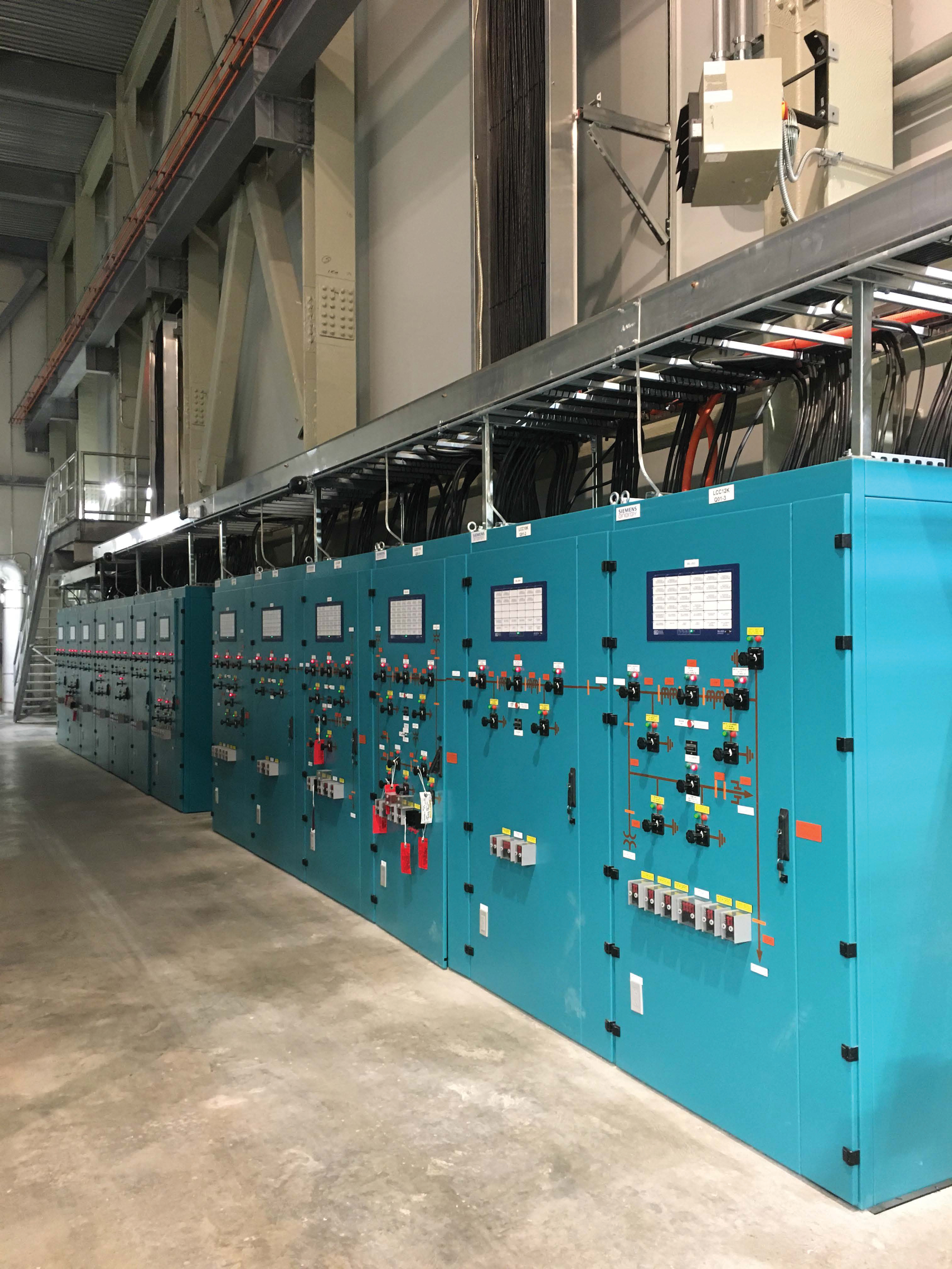 SM Electric Orange Heights Substation GIS Control Cabinets