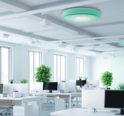 An open office plan can benefit from energy-efficiency requirements in the new International Energy Conservation Code (IECC)