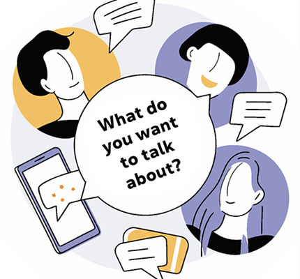 What do you want to talk about? Good communication improves business success