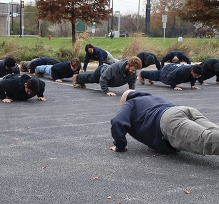 Fit for Duty: Boot camp and physical training keep apprentices ready for action
