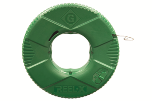 Green roll of fish tape. Image by Greenlee.
