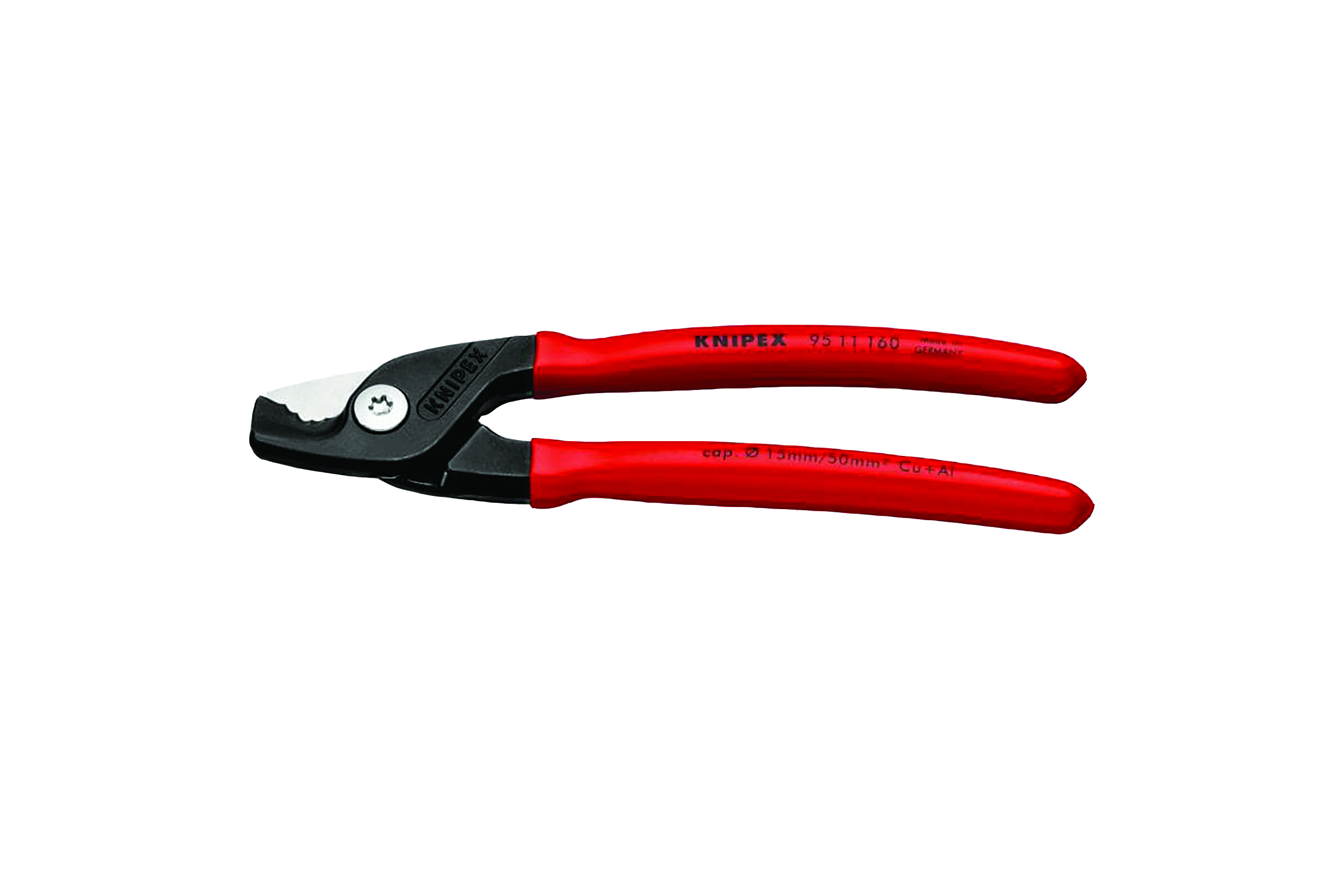 Black and red pliers labeled "Knipex." Image by Knipex.