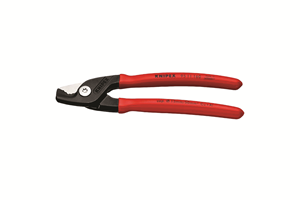 Black and red pliers labeled "Knipex." Image by Knipex.